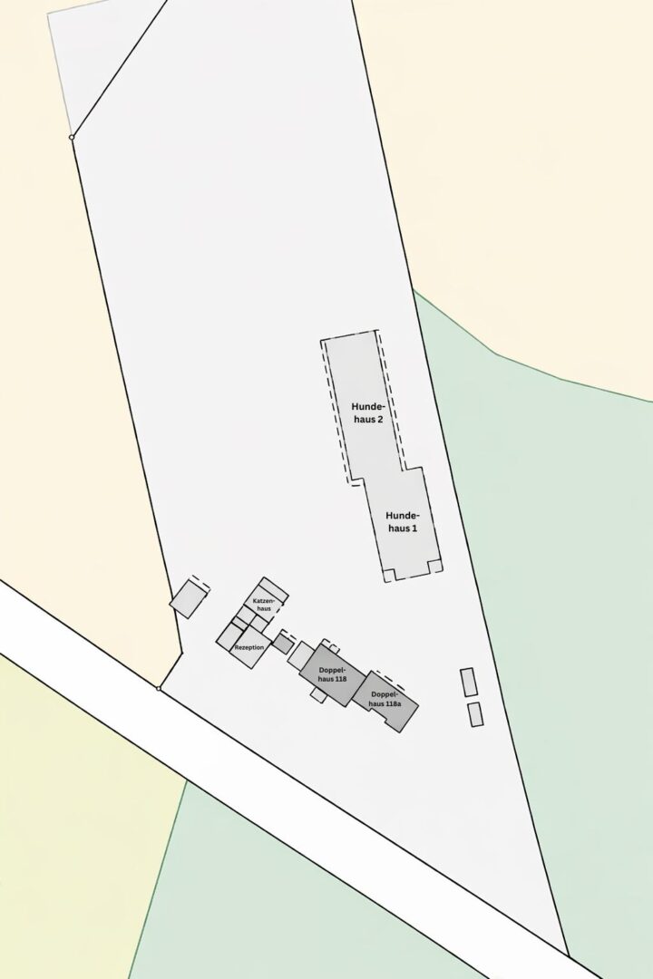 Lageplan Gebäude