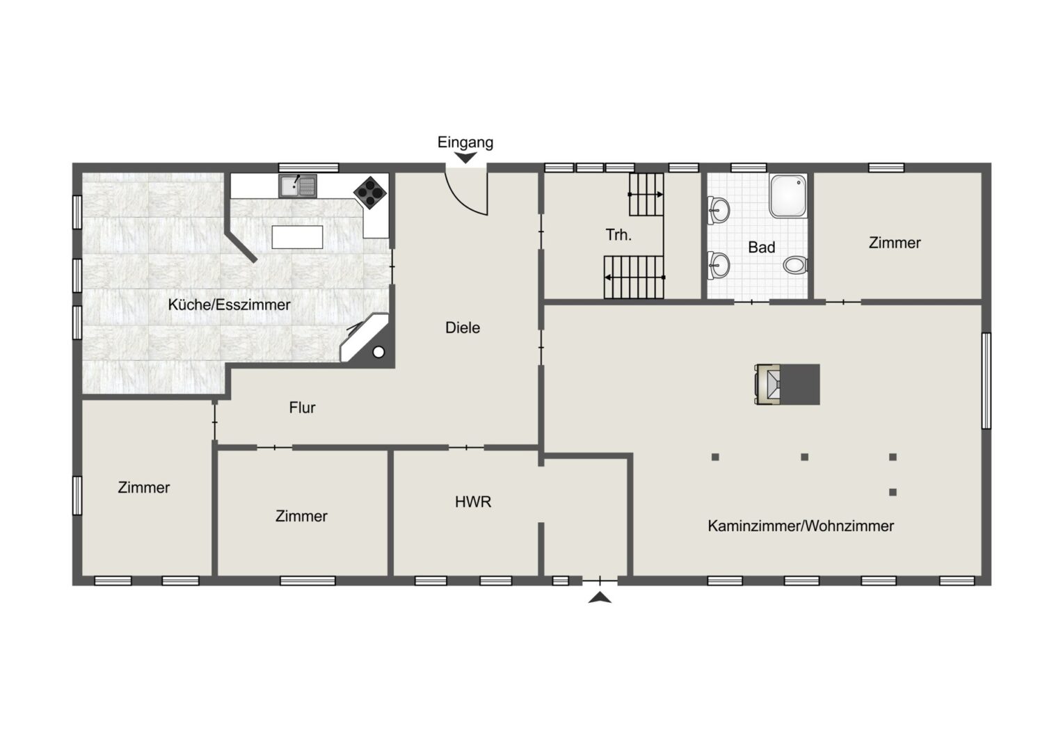 Grundriss Erdgeschoss